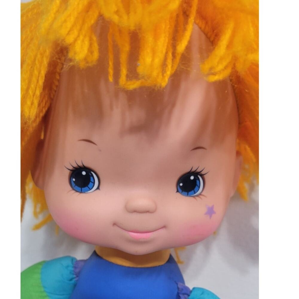 Rainbow Bright Doll 1983 Vintage Plush Hallmark Mattel Doll 18 inches Genuine